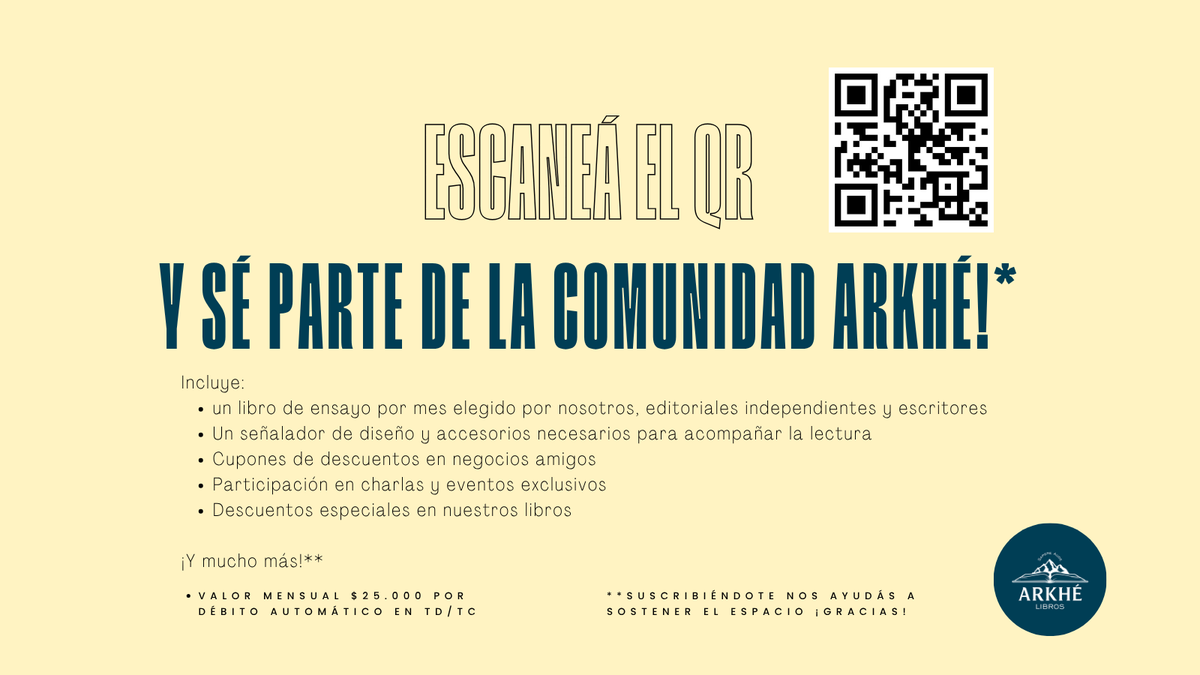 Arkhé Libros tweet media