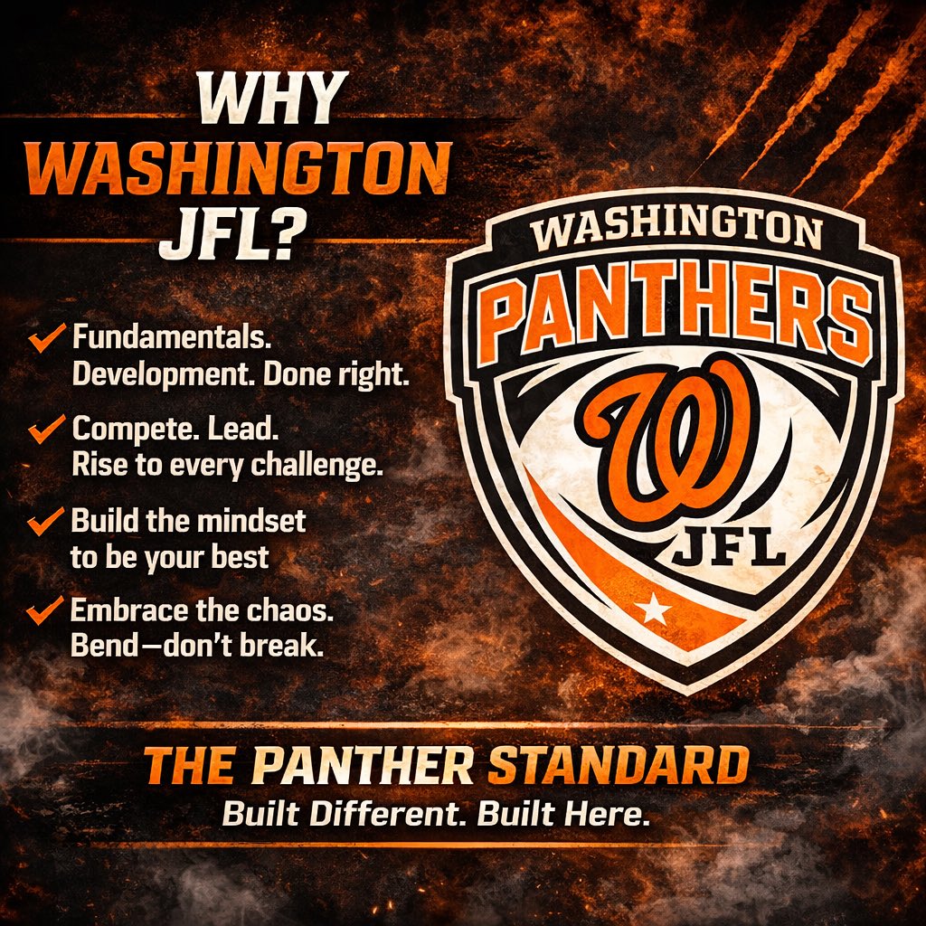 Washington Panthers JFL tweet media