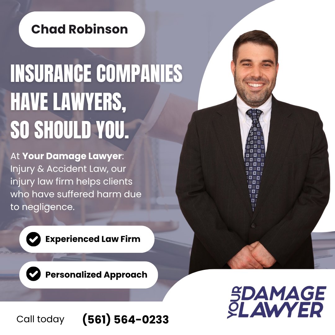 yourdamagelaw's tweet photo. At Your Damage Lawyer, we combine experience with a personalized approach to help you pursue the compensation you deserve.

#YourDamageLawyer #JusticeForYou #InsuranceClaimHelp #PersonalInjuryLawyer #LawyersWhoCare #FloridaLawyer #KnowYourRights #JusticeMatters #BocaRatonBusiness https://t.co/dJGn63t6ON