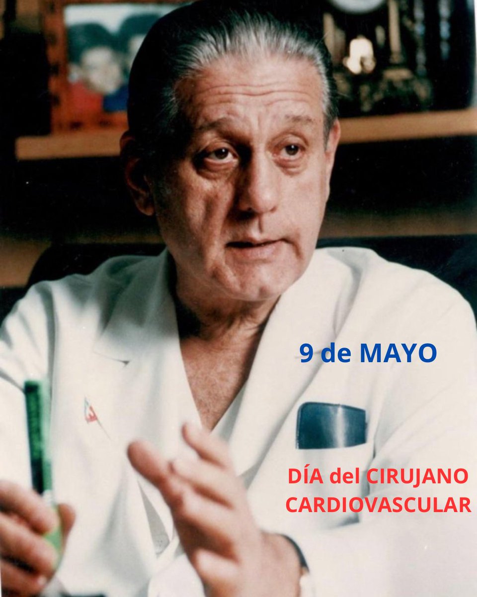 AMAC_CTEPH's tweet photo. En el Día del Cirujano Cardiovascular, recordamos al Dr. René Favaloro, cardiocirujano argentino e inventor del Bypass coronario, que salvó miles de vidas

Favaloro solía decir que quería ser recordado más como un educador que como un cirujano, https://t.co/2Iz0HuidjT