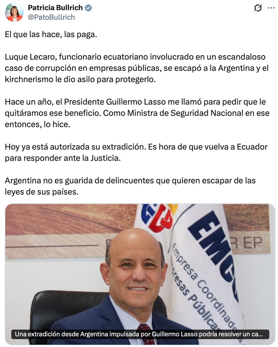 Guillermo Lasso tweet media
