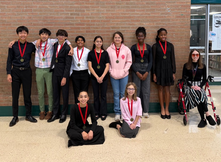 BmsCcisd's tweet photo. All 16 Baker orchestra students who competed in UIL Solo &amp; Ensemble contest today earned medals for scoring Division 1 (Superior) ratings. ❤️🎻 🎹 They sounded awesome and the hard work showed off! ❤️🖤 https://t.co/ZtIx45MIr1