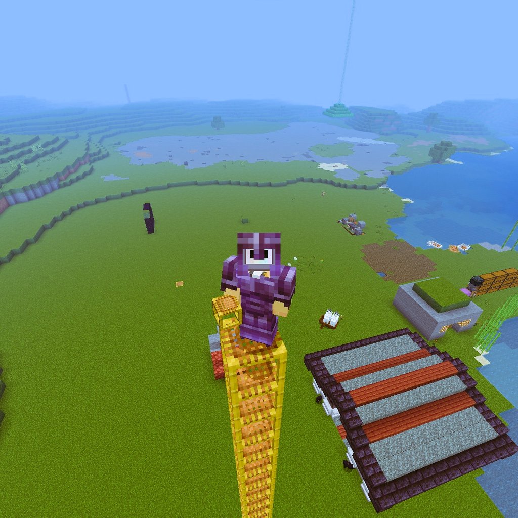 No estuve jugando tanto en estos días, pero ya terminé de quitar esa colina, ahora solo queda terraformar el lugar jsjsj