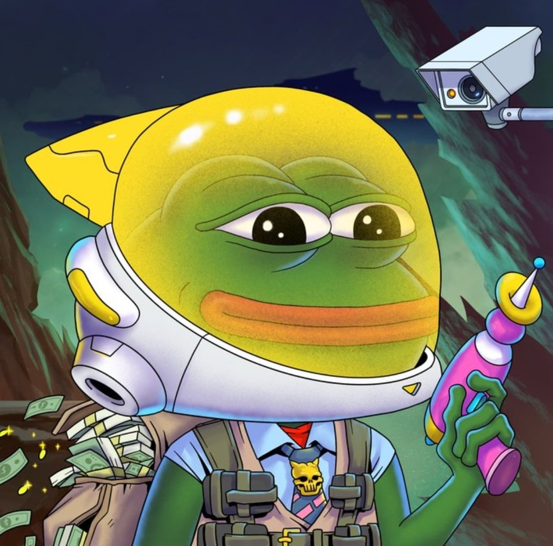 pepe I just bagged @PepeExplorers I'm excited and thrilled about