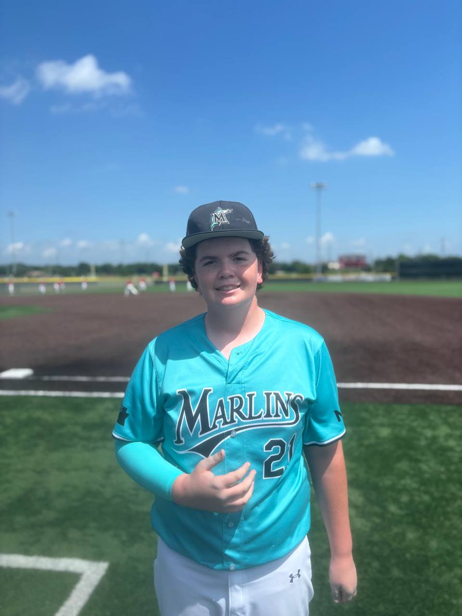 FiveToolYouth's tweet photo. F: Marlins 2031 Teal 6, DTX Padres 6
PoG: Ethan O’Connor 2-3, 2B, 2 RBI

#FiveToolMelissa https://t.co/hVRYs2hGcD