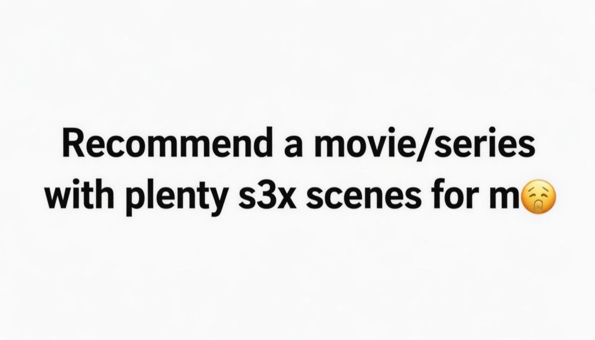 Late night recommendations 🎬👇

Kindly Help 🧵