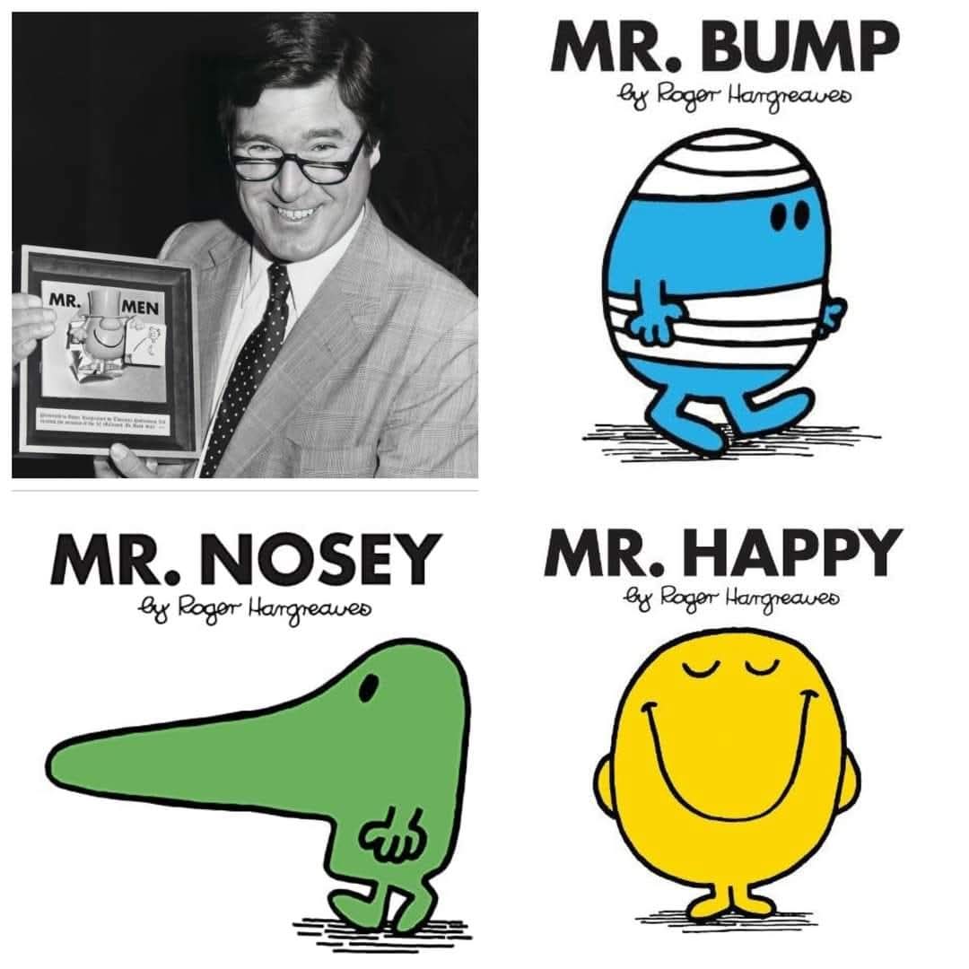 Remembering the late Author, Roger Hargreaves (9 May 1935 – 11 September 1988)