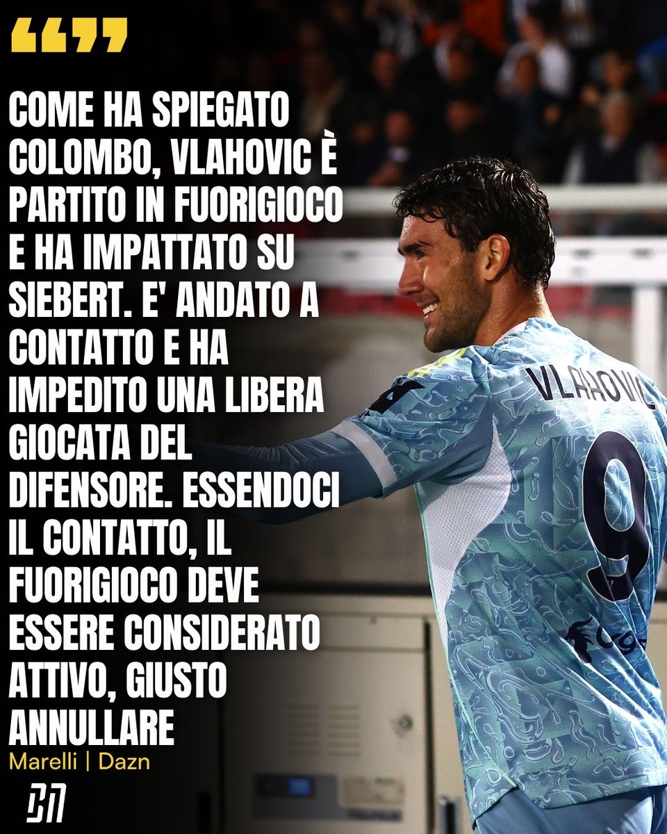 Il commento di Luca Marelli al goal annullato di Kalulu #LecceJuve