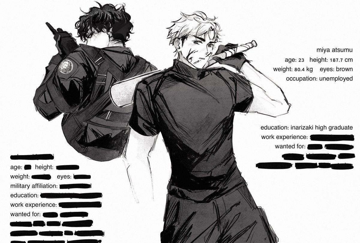Post apocalyptic smuggler!atsumu and ….