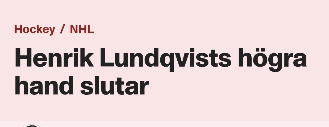 TobbeStrom's tweet photo. Tråkigt. Hoppas hans vänsterhand kan göra det lika skönt. https://t.co/hwwsJ56uZk