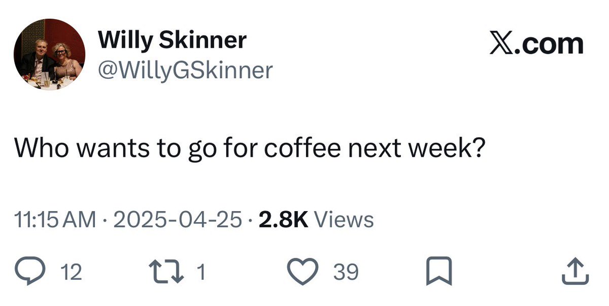 Willy Skinner tweet media