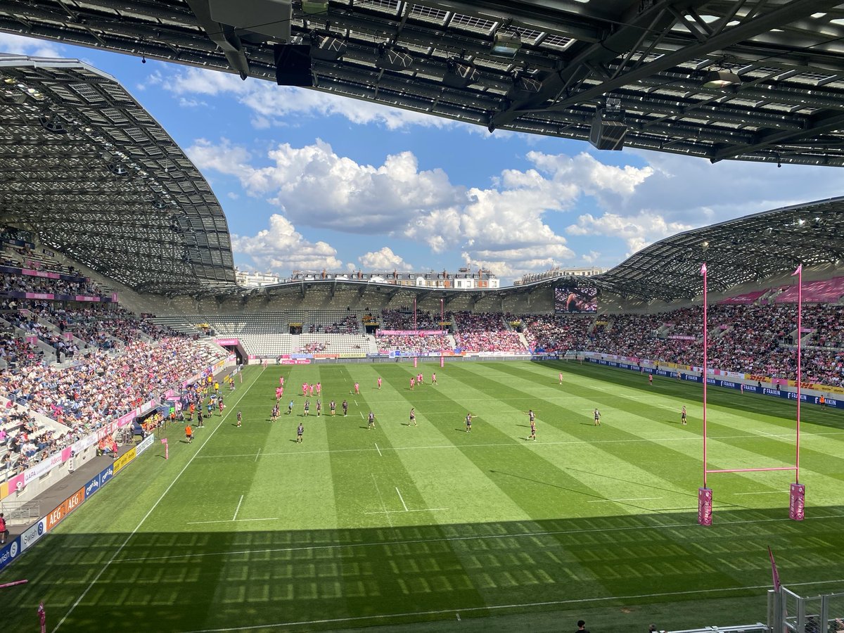 SemeyaStadium44's tweet photo. 🏟️Jean Bouin📍Paris16⚡️⚡️⚡️StadeFrançais-LyonOU🔴⚫️ https://t.co/YFmGbgwgfZ