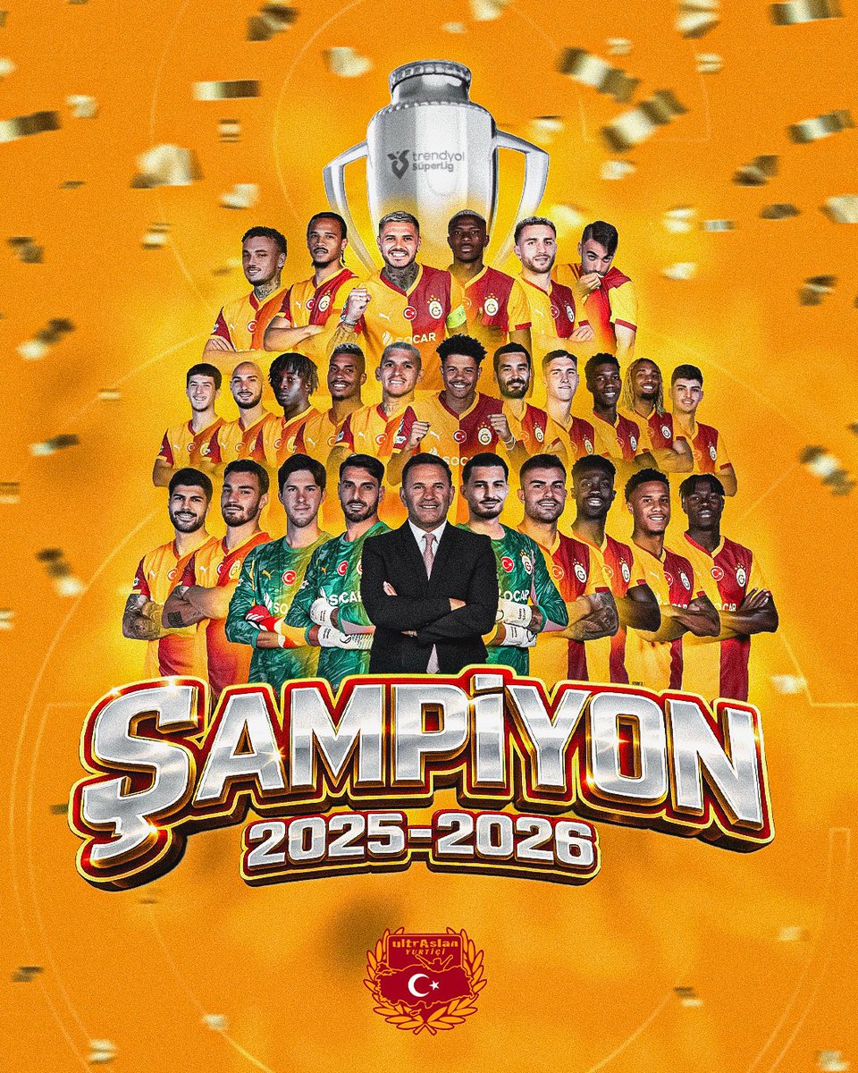 uA_Darica's tweet photo. COĞRAFYANIN EN BÜYÜĞÜ

4 SENE ÜST ÜSTTE ! 
#ŞampiyonGALATASARAY 

#uAYurtiçi https://t.co/Xmy5cIST9M