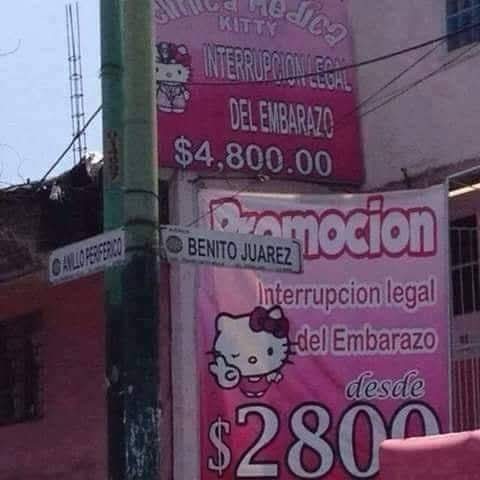 Abortos Kawaii, para que te saquen el neko que te dejó tu oni-chan