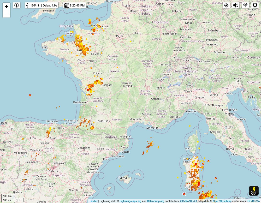 Ça tonne… 
#Orages