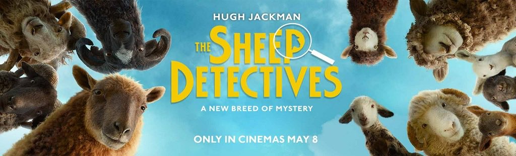 howatdk's tweet photo. THE SHEEP DETECTIVES is a surprisingly charming murder mystery for the whole family.

Yes, it’s loaded with cute animation and laughs, but its well-written mystery works better than it has any right to. A moving, hilarious story of grief and acceptance.

Very, very fun. https://t.co/URiH8bRXv5
