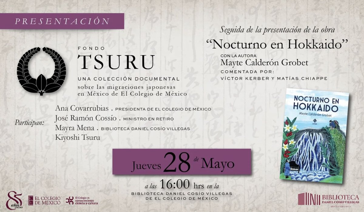 El Colegio de México tweet media