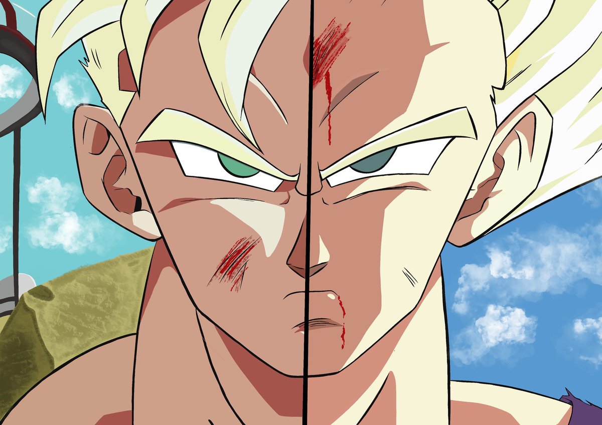 LoubouthM's tweet photo. Past and Future 

Happy Gohan Day !!!

#GohanDay https://t.co/zfScOW6TQT