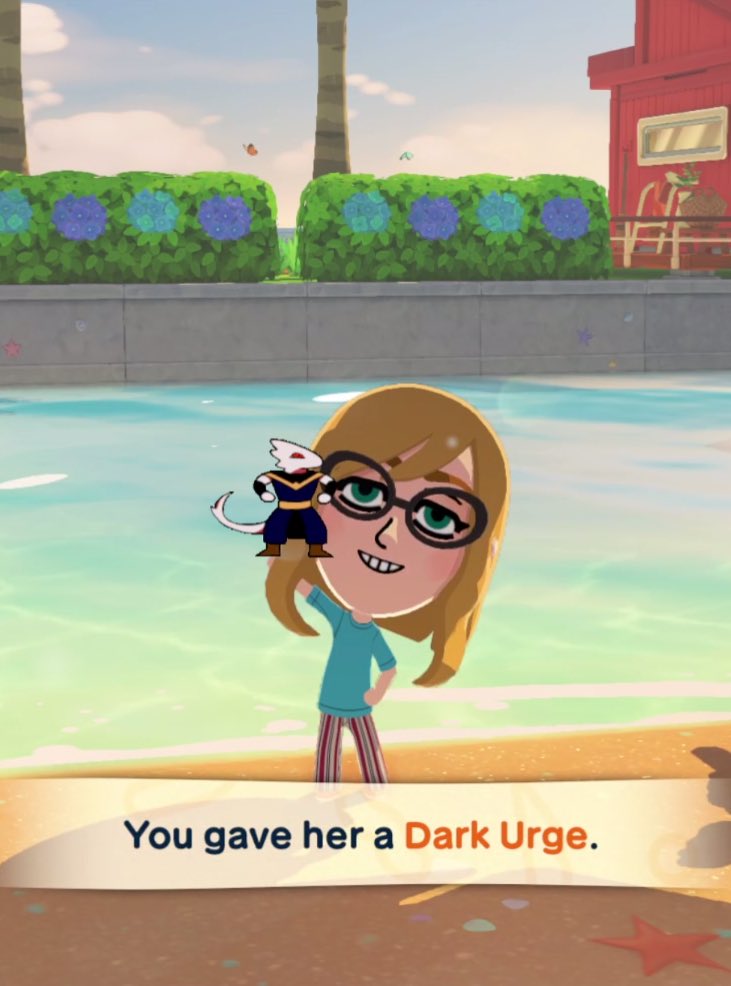 prask0vya's tweet photo. My friend made me in Tomodachi Life and gave me a little Dark Urge 🥹 https://t.co/HuRDJqig7Y
