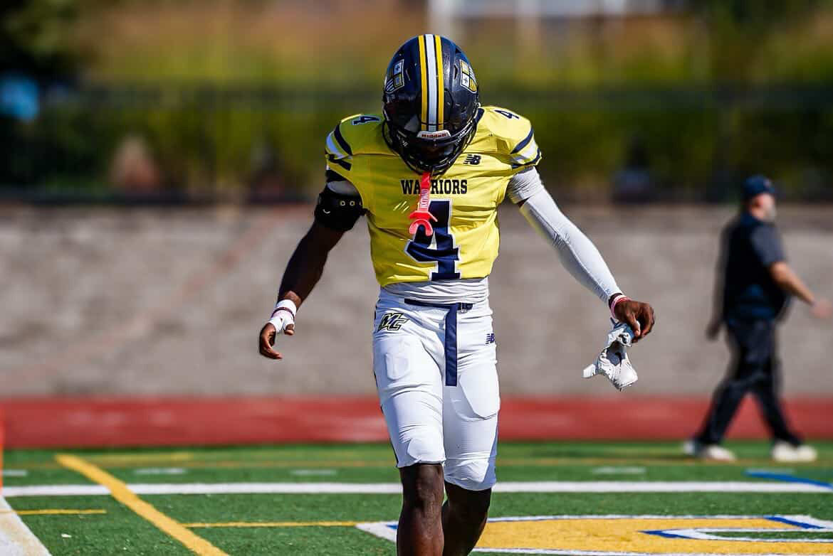 Manny_Evans7's tweet photo. After a GREAT camp @NationalPrepsFB and conversation with @CoachGaines_1. I’m proud to receive a D1 offer from @Merrimack_FB!!!
 
@KurtvonBargen 
@yaboykc18 @mzanellato 
@CoachGeeWhite @NPCoachZim  @tdhald https://t.co/jbkXRMBvP4