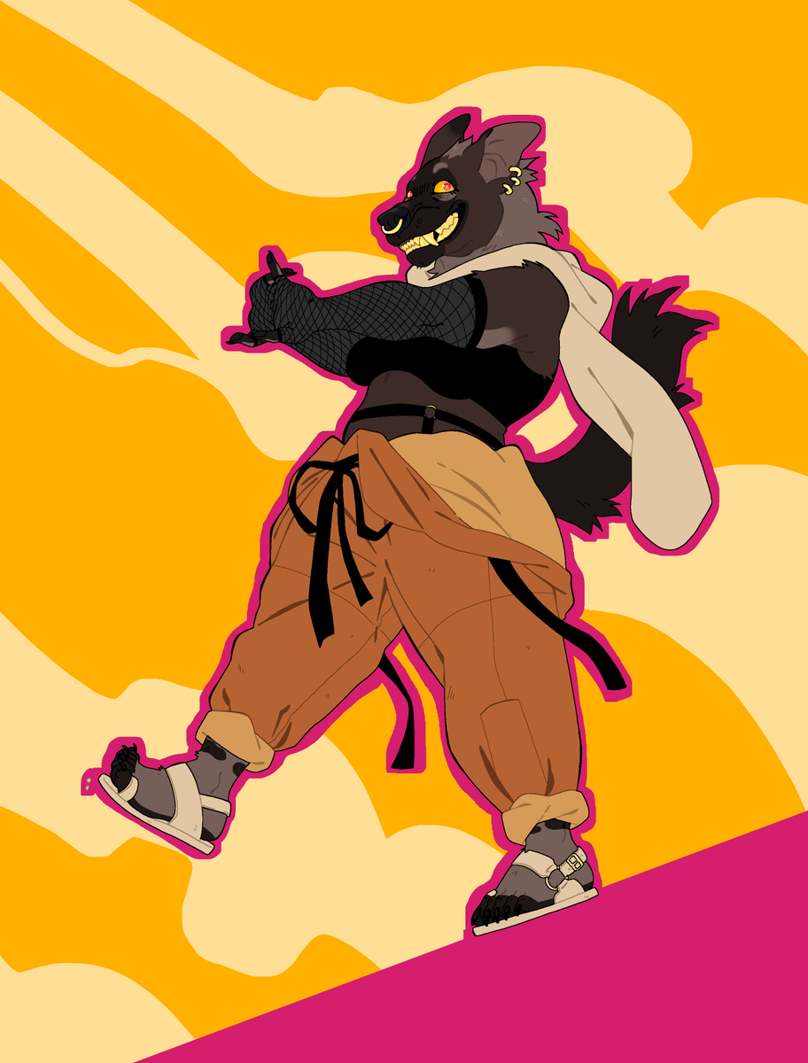 Rinkisha1's tweet photo. @devi1canvas I'm better to draw animals than human but, hey, it's meeee✨ https://t.co/iPZLDNdUZP