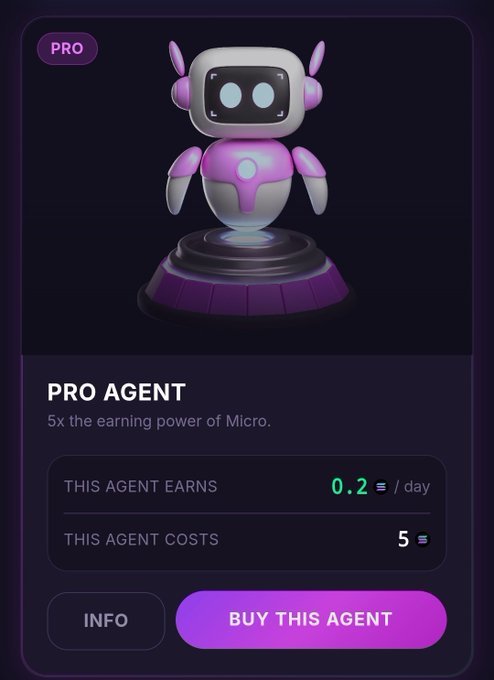 Crypto_laad's tweet photo. what's stopping you from getting an agent that earns you money while you sleep 

stop scrolling up 
stop buying fake meme coins 

...get @NanosWallet  agent and start earning Solana https://t.co/20kLoxT5de