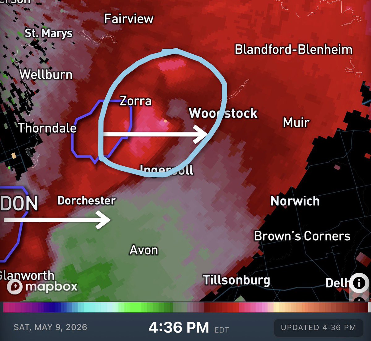Instant Weather Ontario ⚡️ tweet media