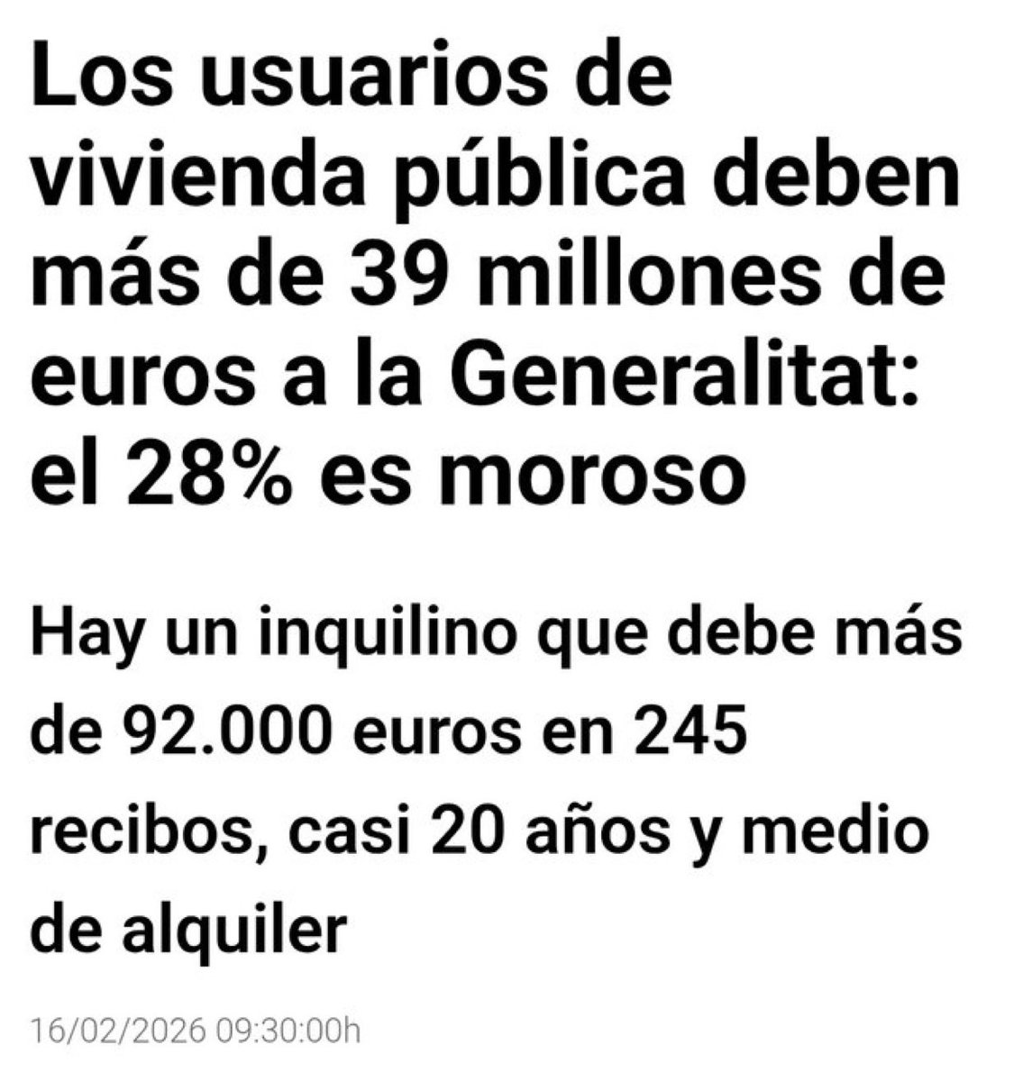 La solució al problema de l’habitatge és un parc públic d’habitatge.
El parc públic d’habitatge: