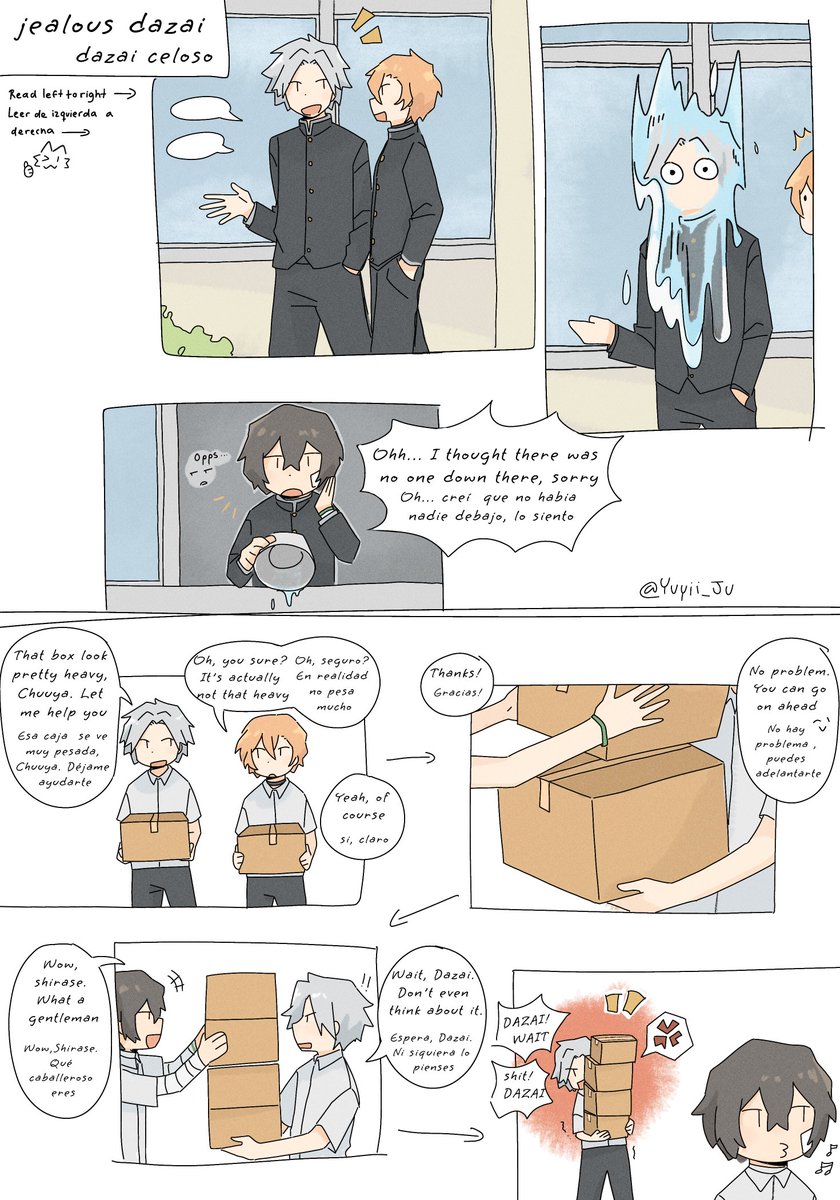 Yuyii_Ju's tweet photo. #太中 #Dazai #Chuuya #Shirase #BSD https://t.co/Or76xX4L68