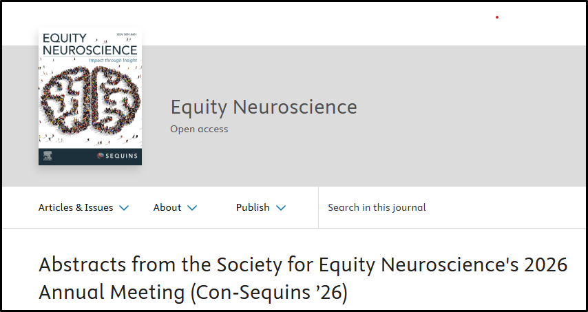 Society for Equity Neuroscience (SEQUINS) tweet media