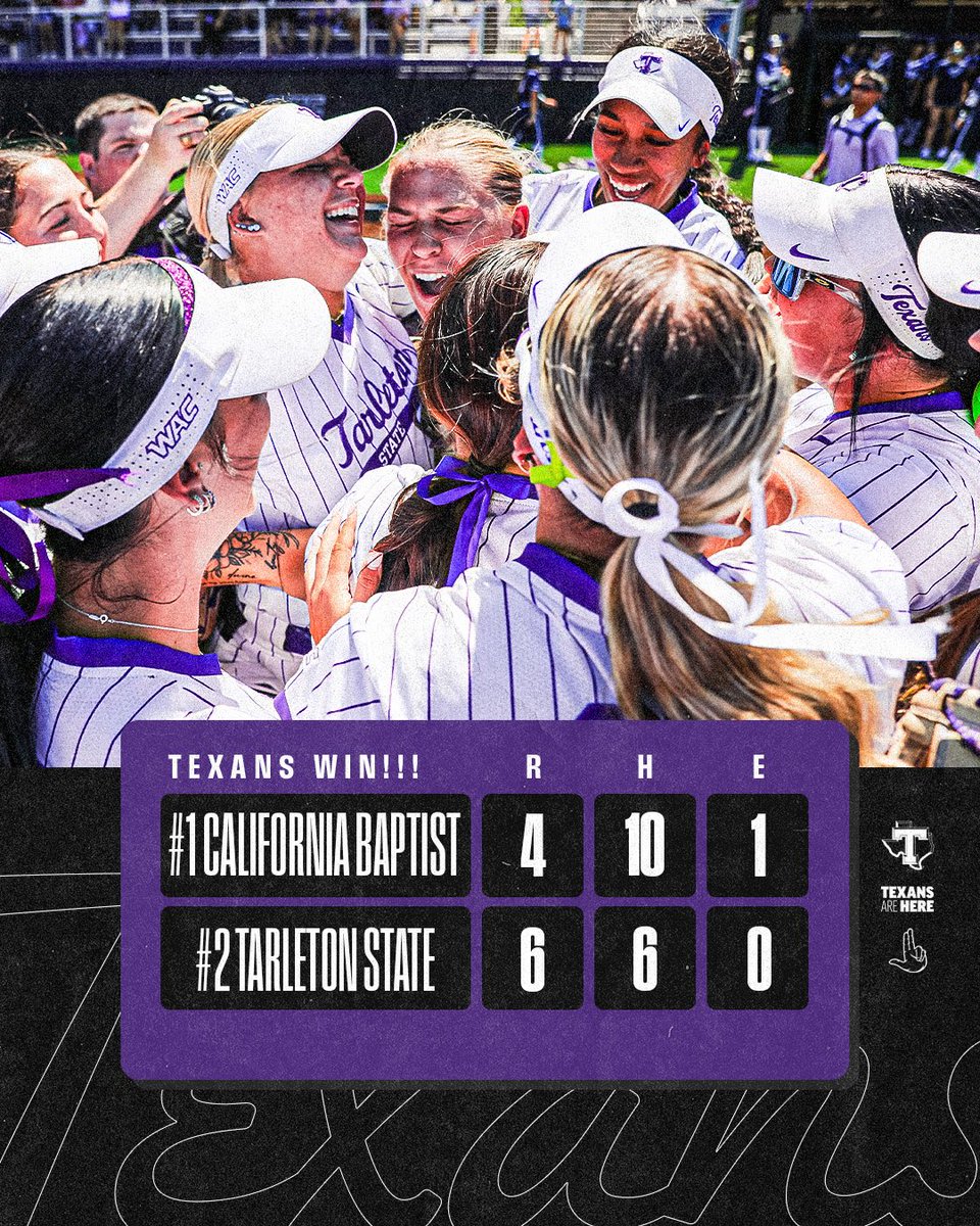 Tarleton State Softball tweet media