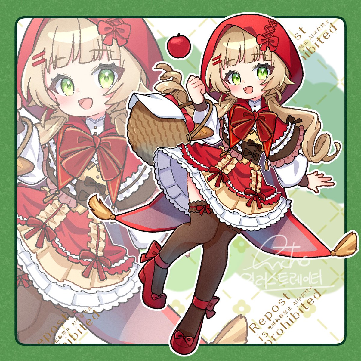 ご依頼イラスト 専用ページ ご依頼イラストも順調に制作中～🍎