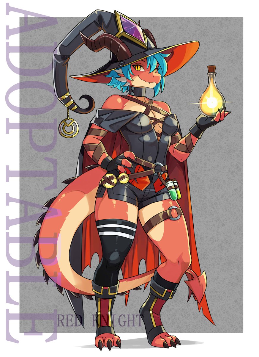 New OC up for adoption! 
Link in the comments!