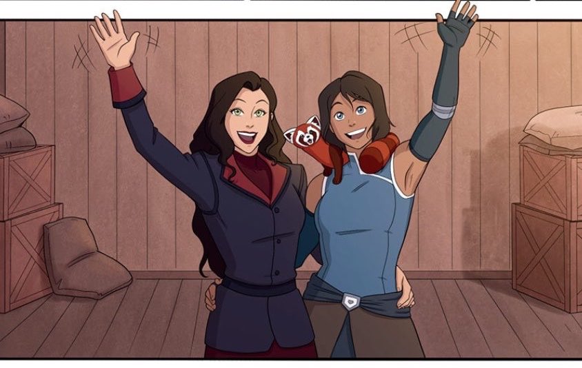 korraandthekrew's tweet photo. They are the most adorable couple ever 🥺 https://t.co/FSZnyqh05P