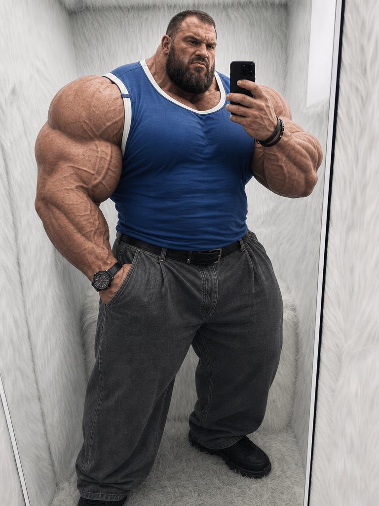 HotDogTVP's tweet photo. The best feeling is when the room gets smaller📈🥴
#morph #AI #musclemorphs #growth #musclegrowth https://t.co/LzujR5DWDi
