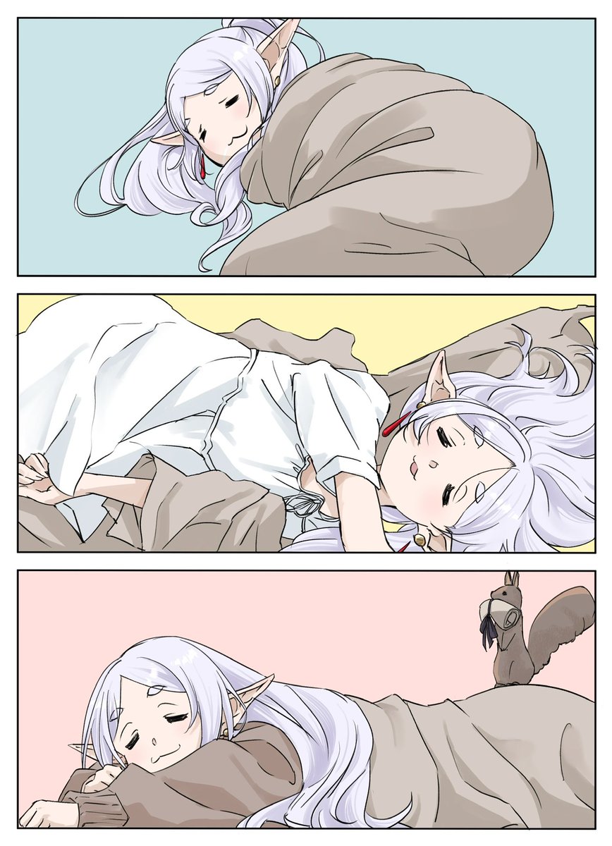 「フリーレン様起きてください」
#母の日 #frieren