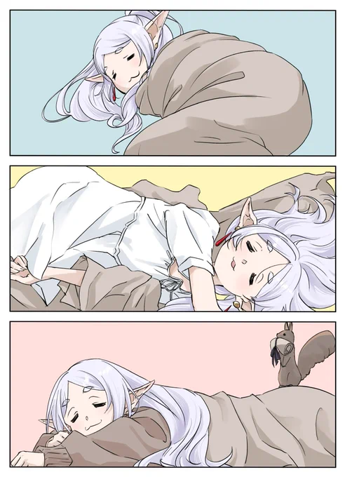 「フリーレン様起きてください」
#母の日 #frieren 