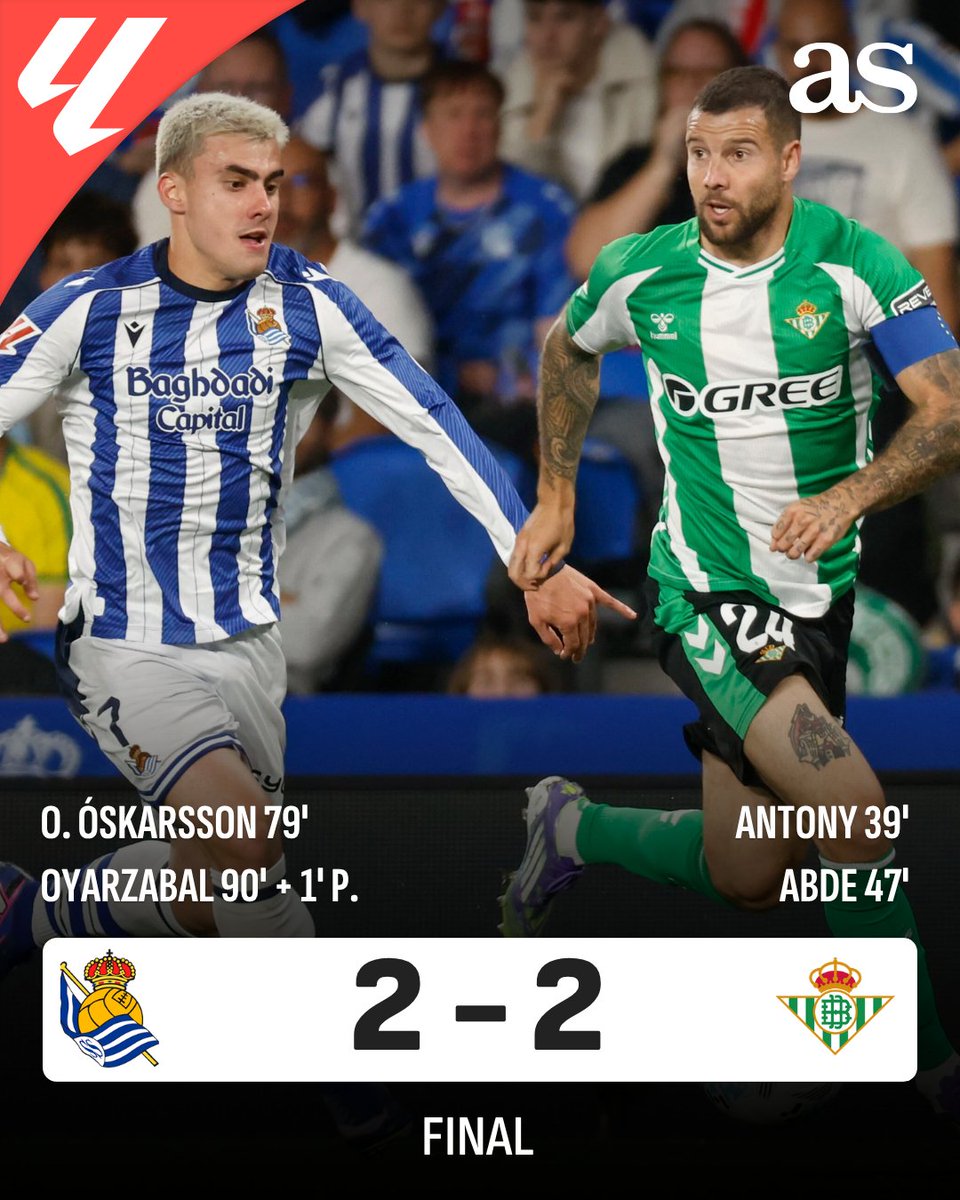 El Betis desaprovecha dos goles de ventaja y se pega un tiro en el pie ...