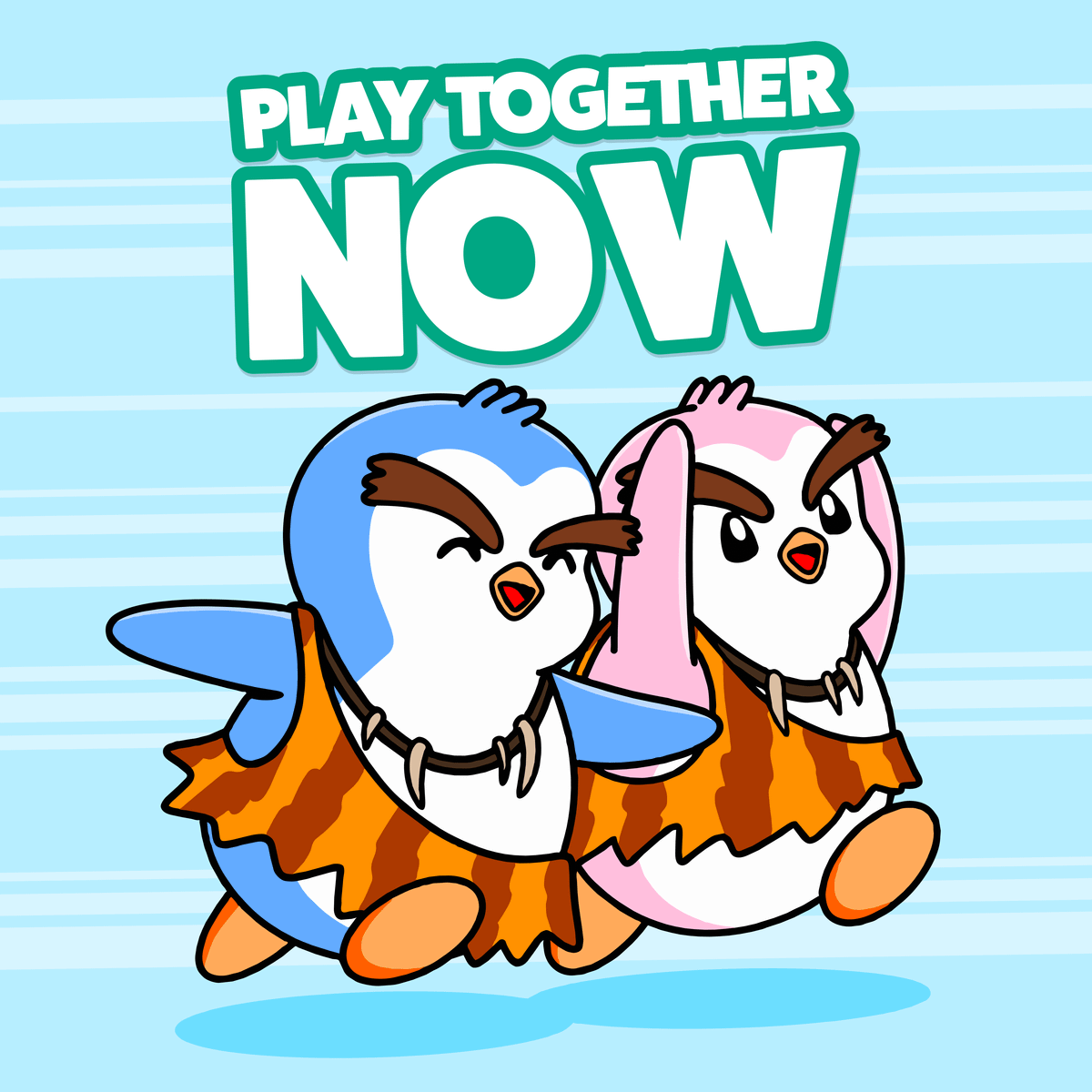 PlayPudgyParty's tweet photo. His and hers but make it Pudgy Party 🐧

Are you and your partner locked in? https://t.co/cimWVVOucU