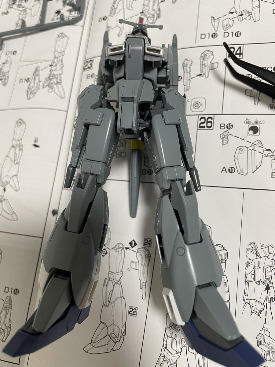 Ζプラスここまで完成！続きは明日に頑張る！