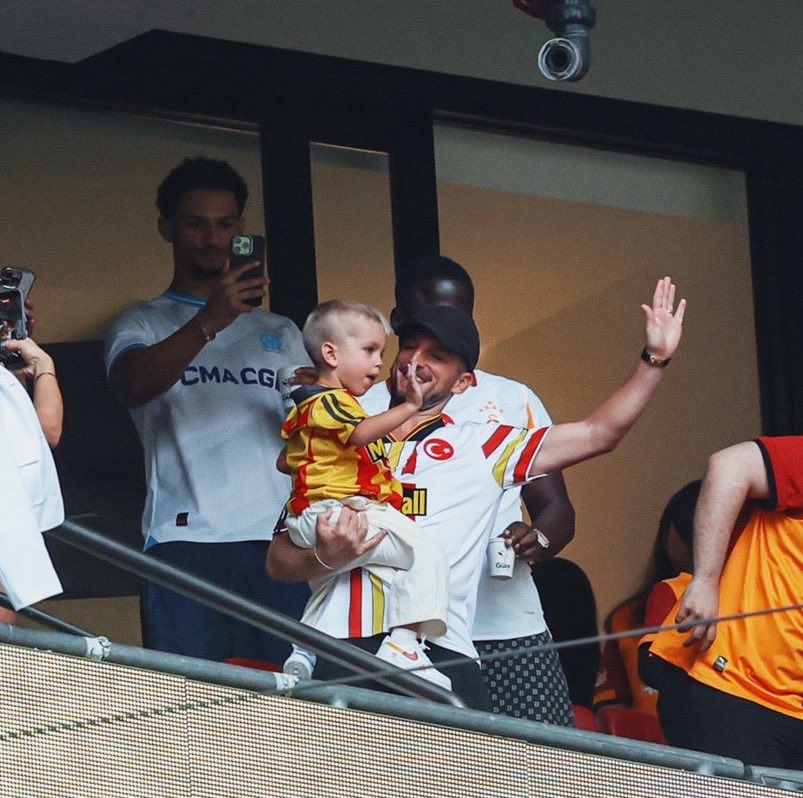 Ciro Mertens ve babası Dries.