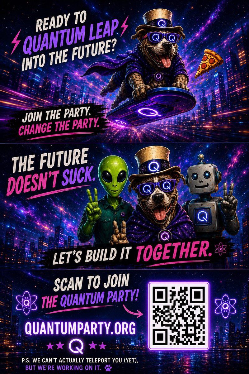 decentralized85's tweet photo. Weโre in the business of building something so awesome, even aliens will want to take a vacation here! Imagine hoverboards zooming past you, robots serving your coffee, and politicians actually agreeing on somethingโlike the best pizza toppings! Weโre aiming for a quantum leap into the future, where unity in politics is as possible as finding a matching sock in the laundry.
Do you think unity in politics is possible?