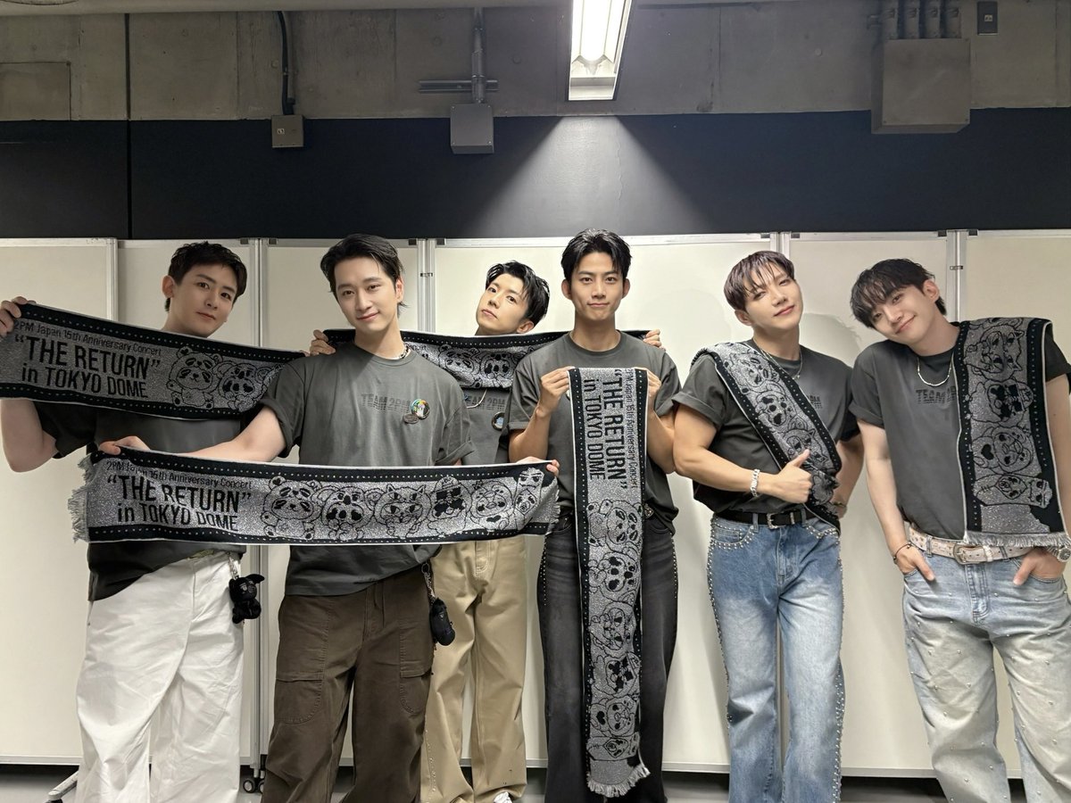 2PM Japan 15th Anniversary Concert
“THE RETURN” in TOKYO DOME 

🌹Day1🌹
==============
ずっと待ってたよ
10年越しの
この瞬間を
==============
　
#2PM
#2PM_THE_RETURN
#THE_RETURN_TokyoDome