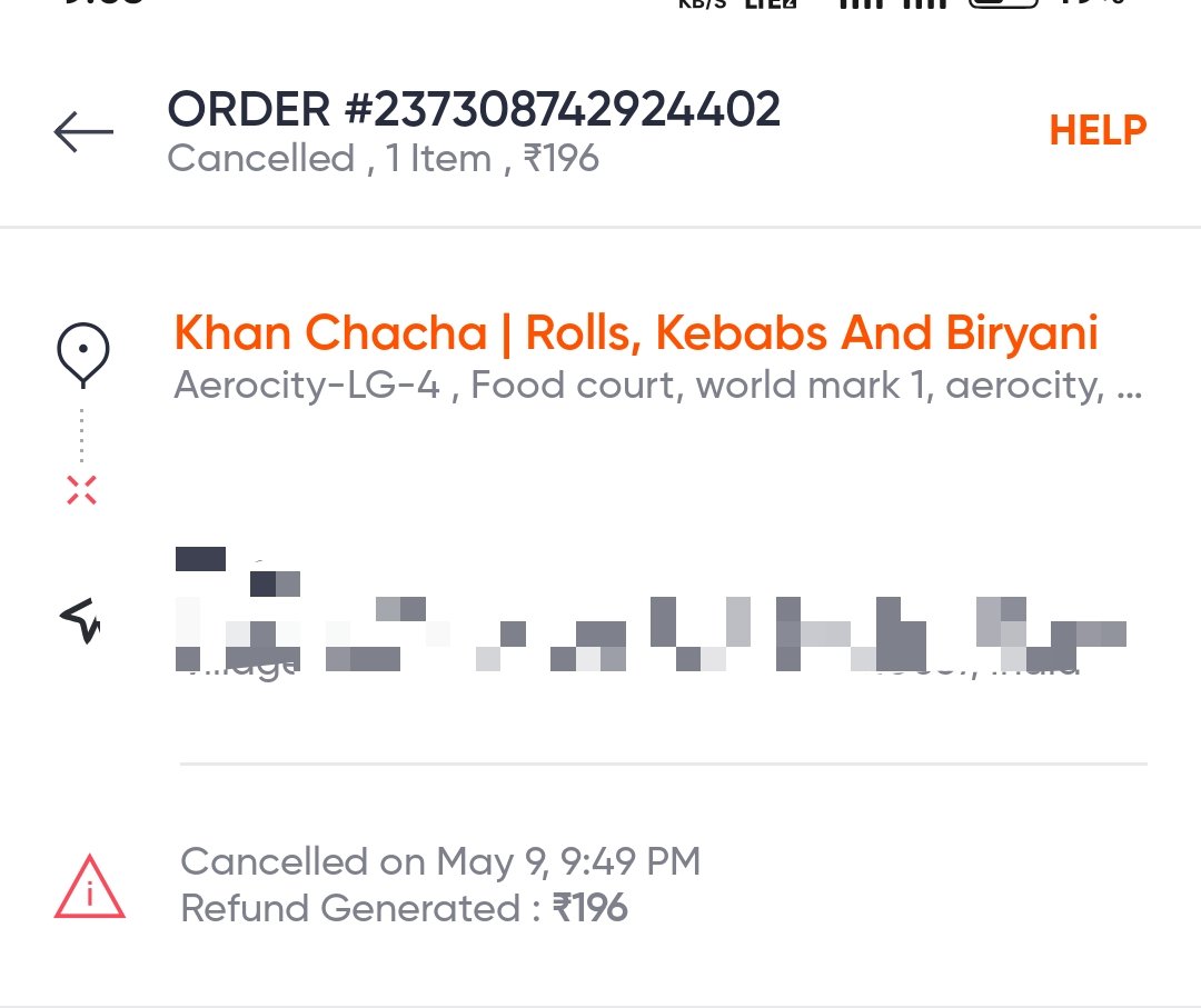 spoiledkid07's tweet photo. @Swiggy @SwiggyCares Unable to deliver order placed at 8:36 pm .. had to cancel at 9:49 pm

Starved waiting for a meal.
Sorry state of affairs with @Swiggy 
Very poor service 
The delivery guy gives lame excuses.
Had myself gone to bring it, would have done it twice. https://t.co/3959qDFeQu