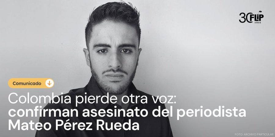 DdhhForo's tweet photo. Con 22 casos, el departamento de Antioquia, al noroeste de #Colombia, es uno de los departamentos que más ha aportado de periodistas asesinados.

Ejercer el periodismo es una labor de alto riesgo", advirtió la @FLIP_org. https://t.co/p5vG6Etj4O