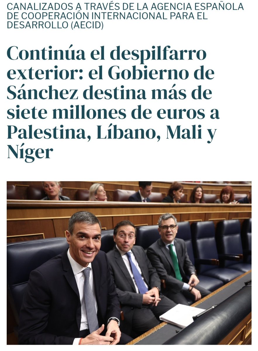 La Festa espanyola de les subvencions internacionals no té fre.

- 5.200.000 € per combatre la corrupció a Moçambic.
- 7.050.000 € a Palestina, Libia, Malí..

Malbaratament a dojo de recursos públics a projectes ficticis o inútils, mentre el país té greus problemes pobresa.