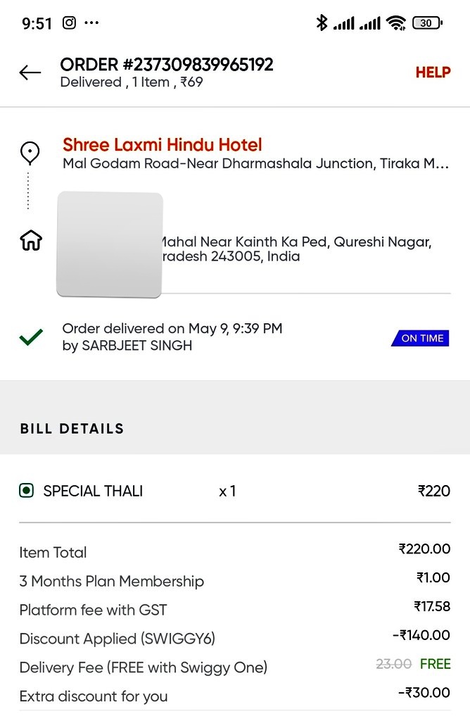 Snirmaq's tweet photo. Hi @Swiggy, and @SwiggyCares I ordered a Special Thali but received a Basic Thali instead. This was really disappointing and not what I paid for. Please look into this issue and resolve it at the earliest. I can share the order details via DM. https://t.co/n322o00qGl
