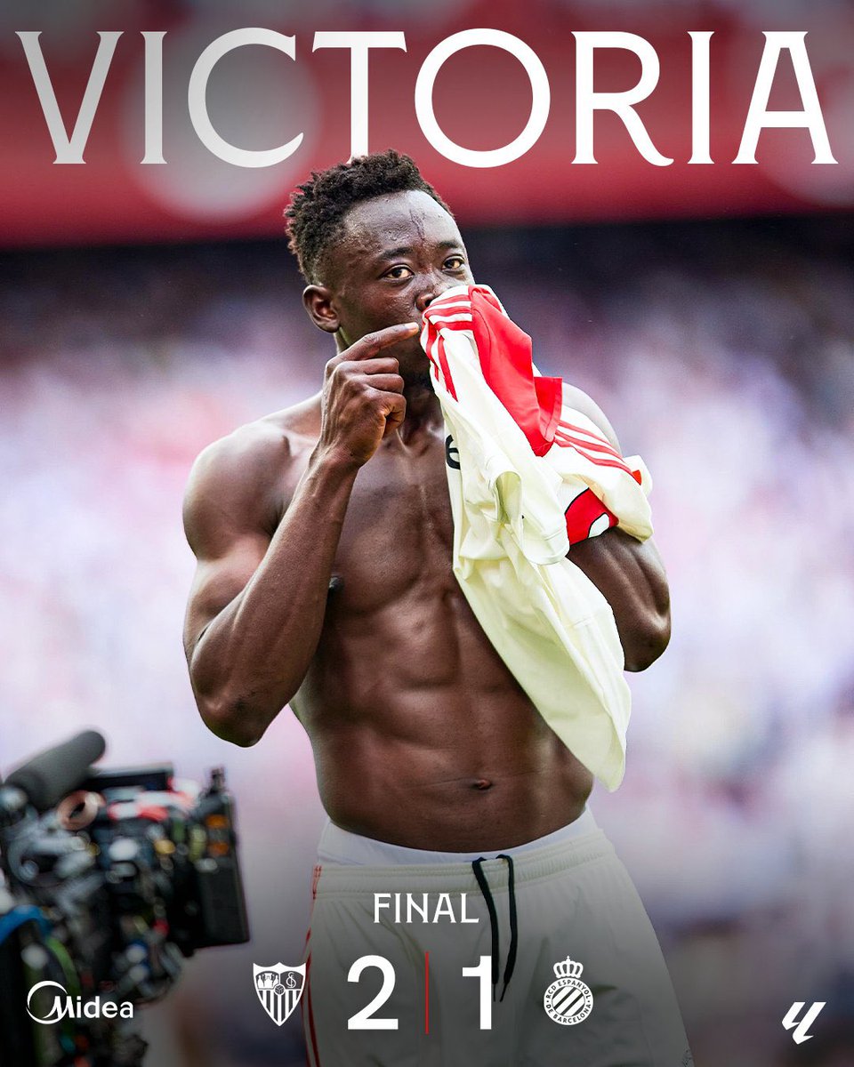 SevillaFC_ENG's tweet photo. WHAT A COMEBACK 🤛

#SevillaEspanyol https://t.co/zx5gEMBizV