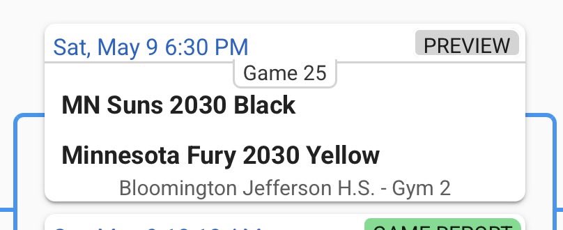 Minnesota Fury 2030 Yellow tweet media