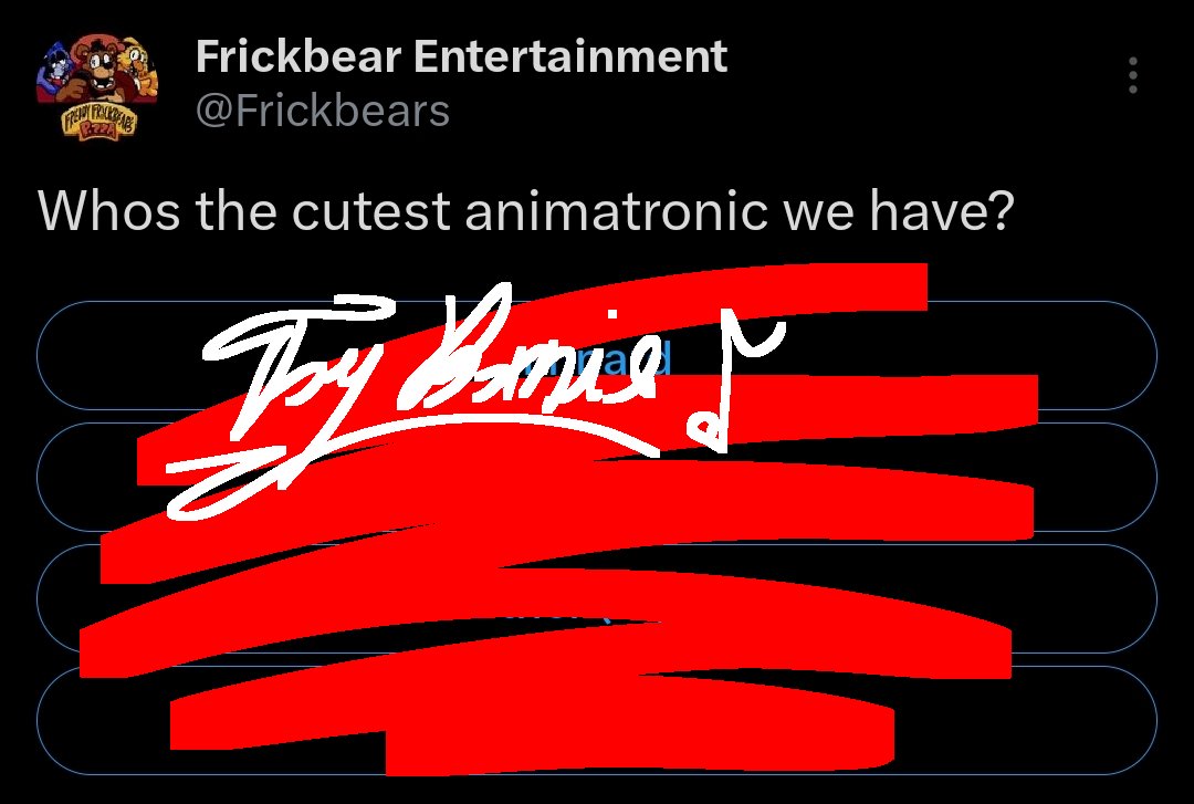 TOY BONNIE ! ! ! ⭐ PARODY tweet media